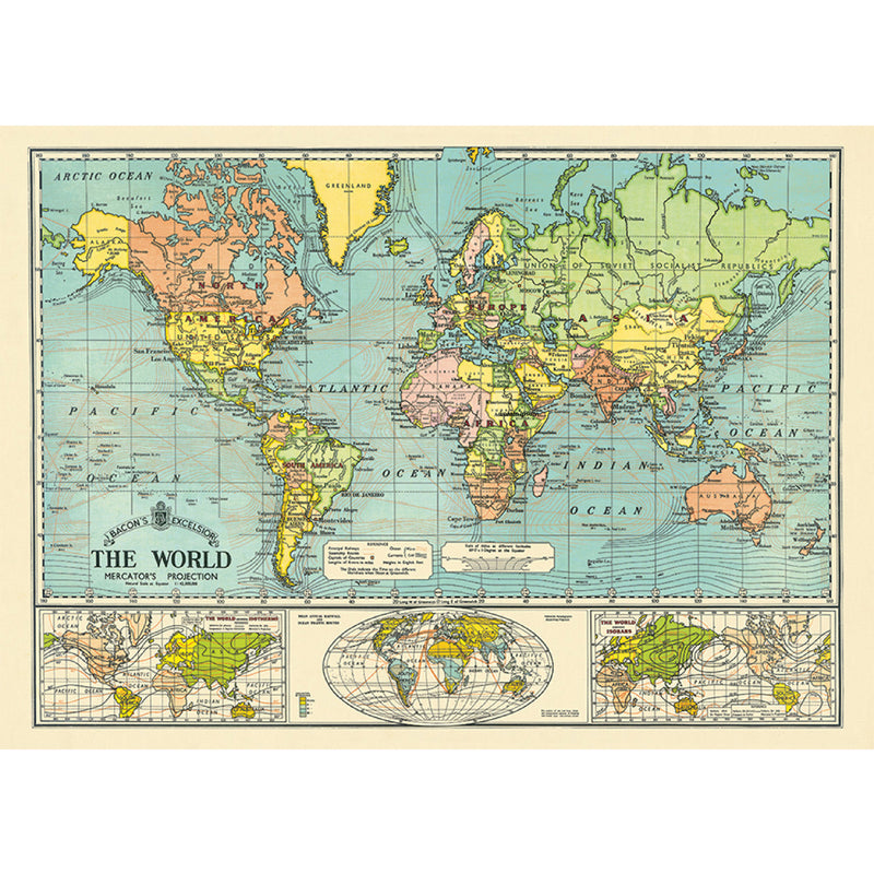 פוסטר: World Map 6