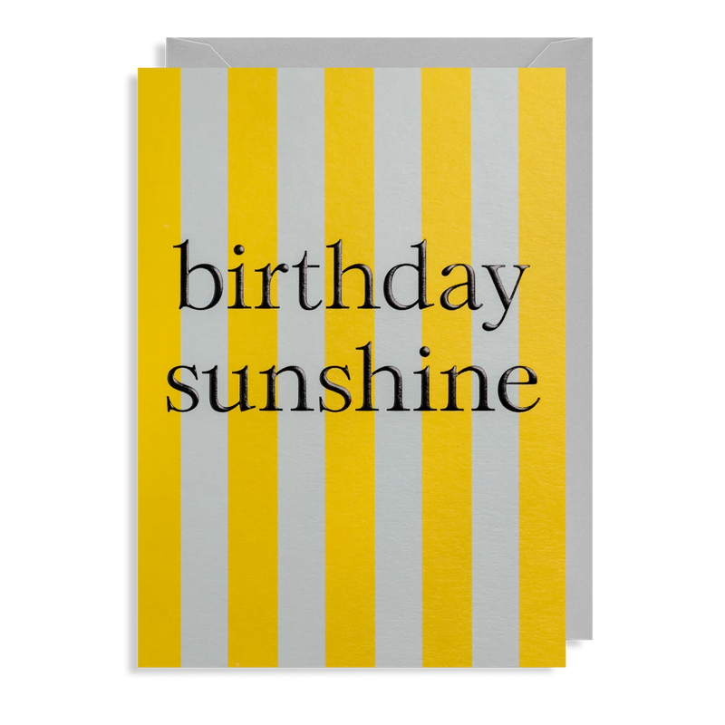 כרטיס ברכה : Birthday Sunshine
