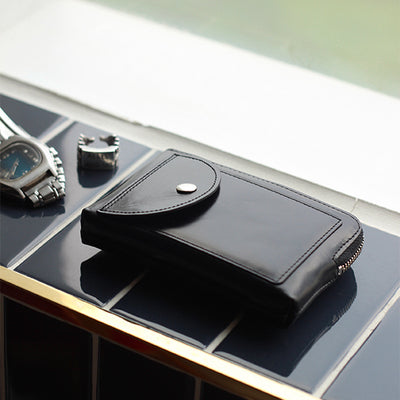 ארנק עור: Pocket2, Black