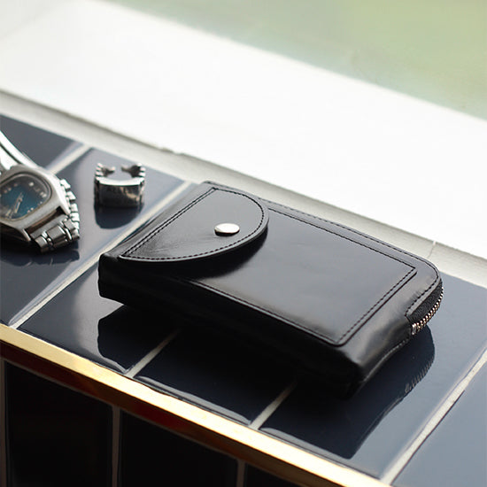 ארנק עור: Pocket2, Black