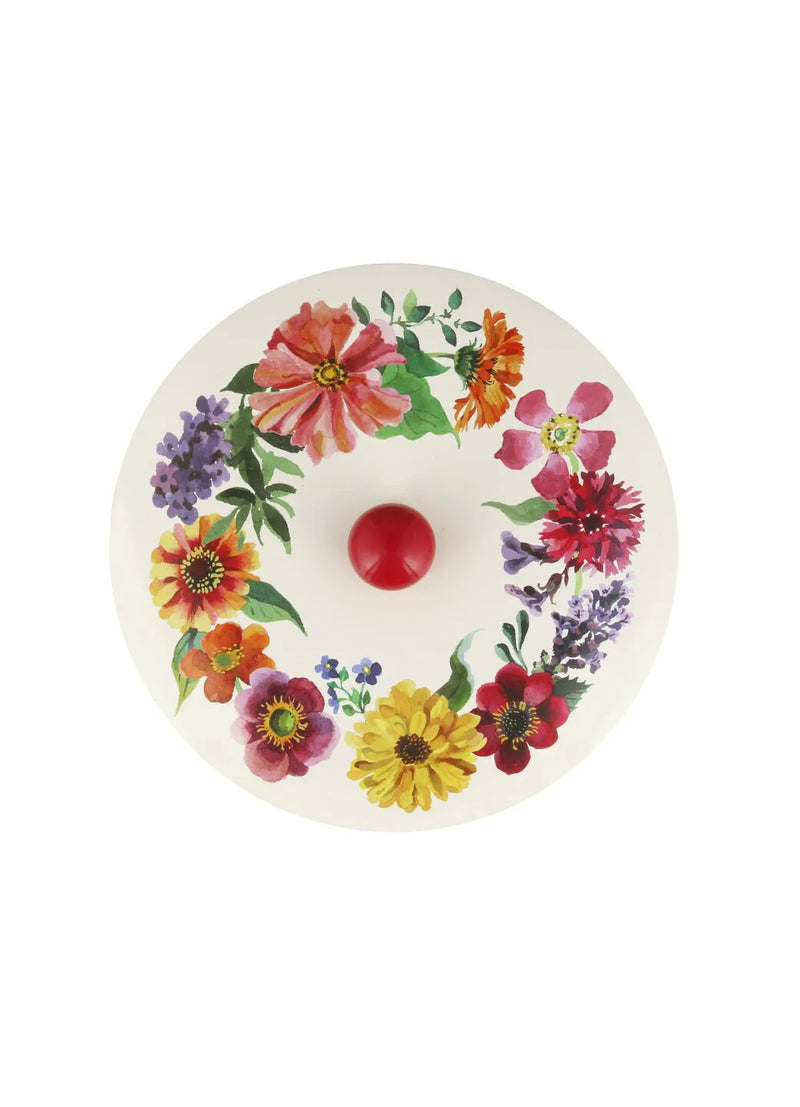 קופסת פח עגולה: Garden Flowers