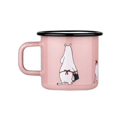 ספל אמייל: Moominmamma, Pink M