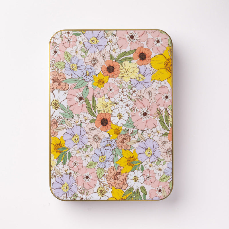 קופסת פח: Flowers