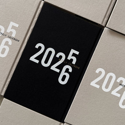 יומן שבועי 2025-2026: Grey