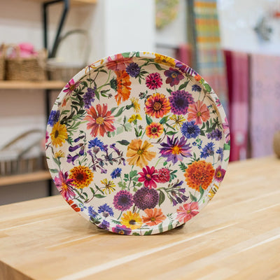 מגש מתכת: Garden Flowers