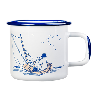 ספל אמייל : Sailors M