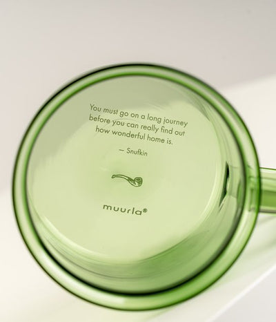 ספל זכוכית: Snufkin, Green