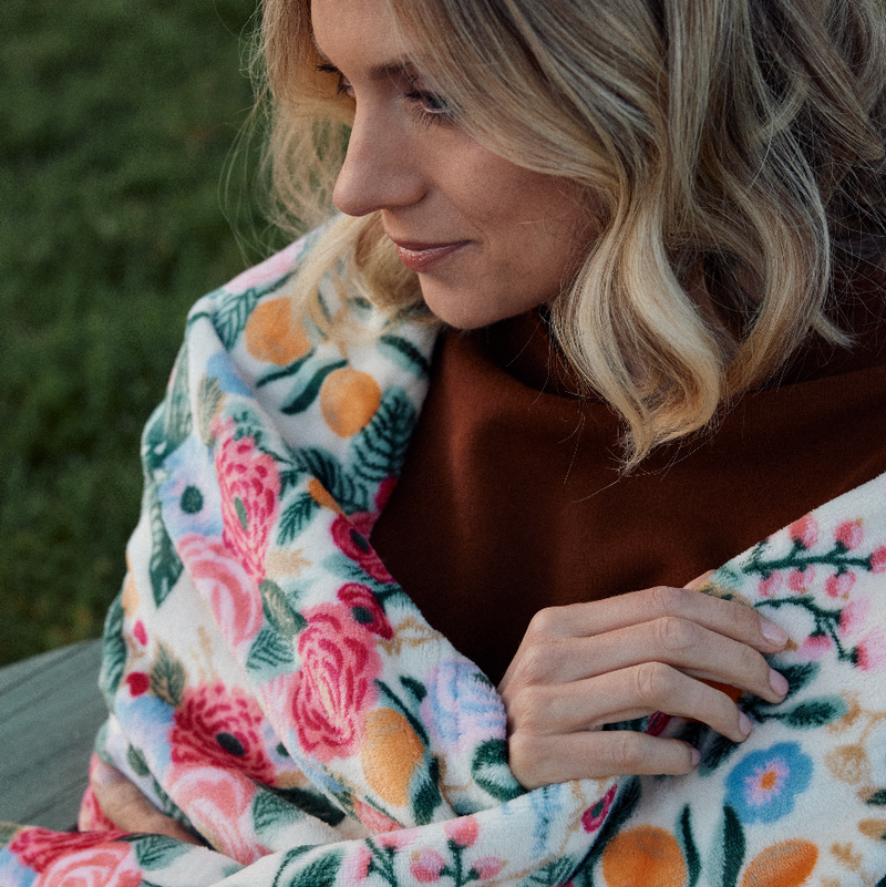 שמיכת פליז: Garden Party