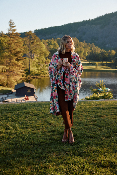 שמיכת פליז: Garden Party