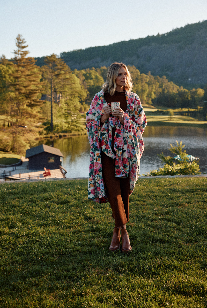 שמיכת פליז: Garden Party