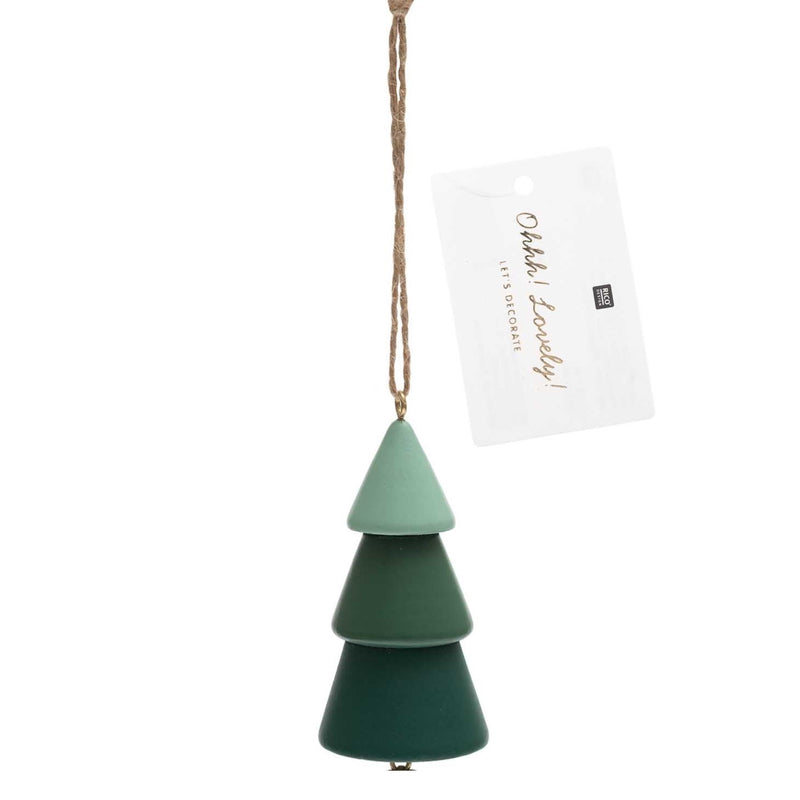 פעמון עץ לתליה : Christmas Tree