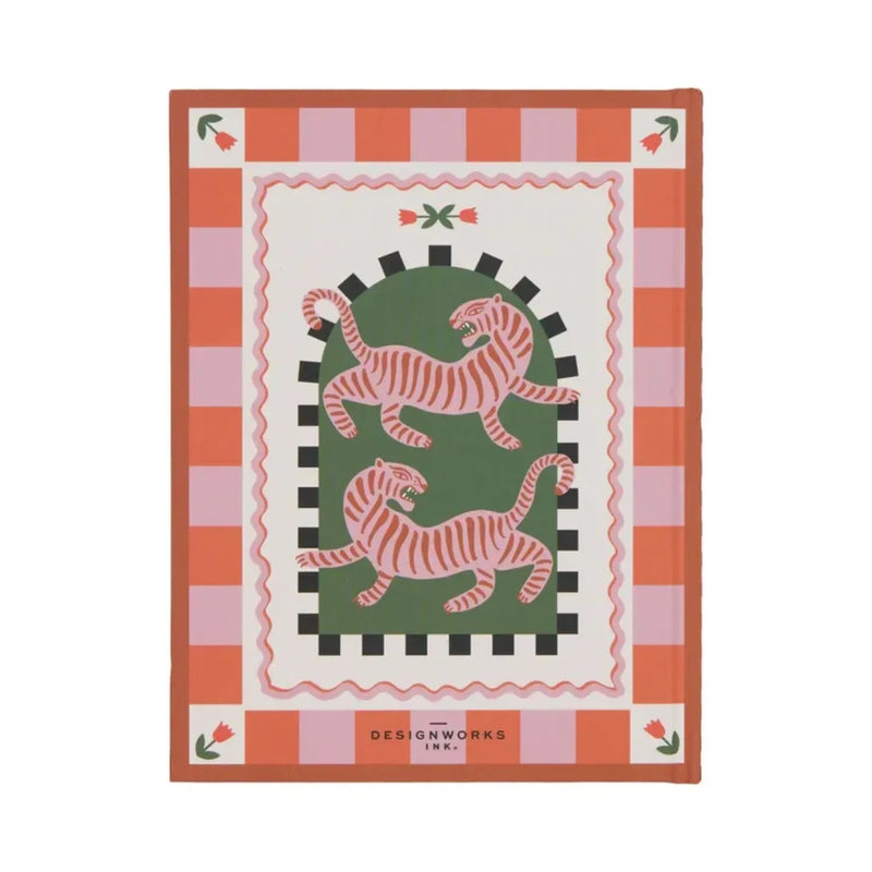 מחברת שורה בכריכת בד: A Dopo Tiger 