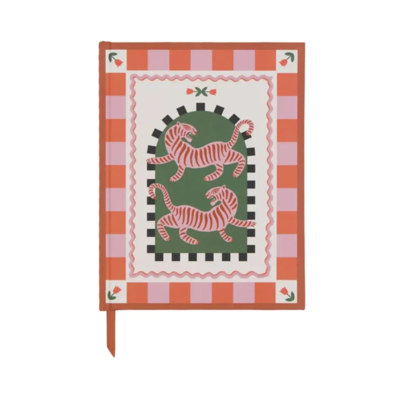 מחברת שורה בכריכת בד: A Dopo Tiger 