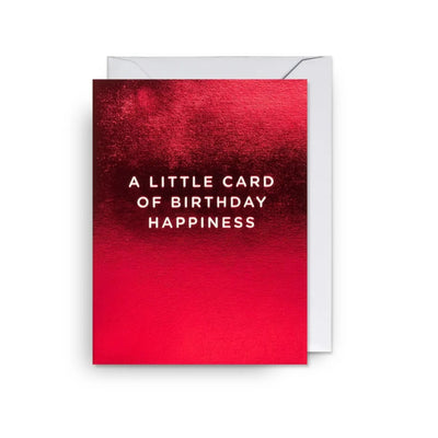 מיני כרטיס ברכה: A Little Card of Birthday Happiness