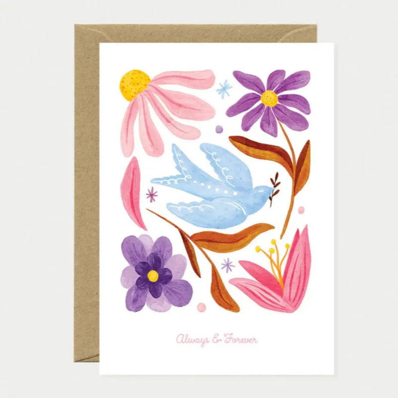 כרטיס ברכה: Always & Forever 