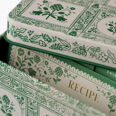 קופסת פח למתכונים: Artichoke