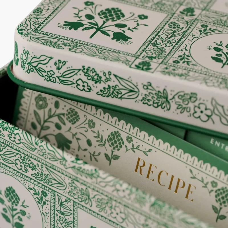 קופסת פח למתכונים: Artichoke