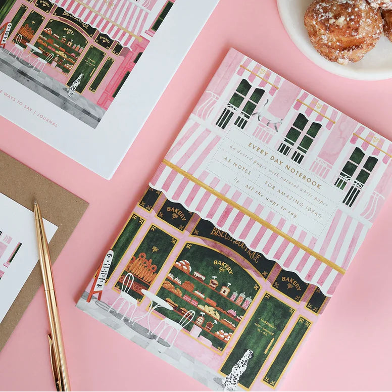 מחברת נקודות: Pink Bakery