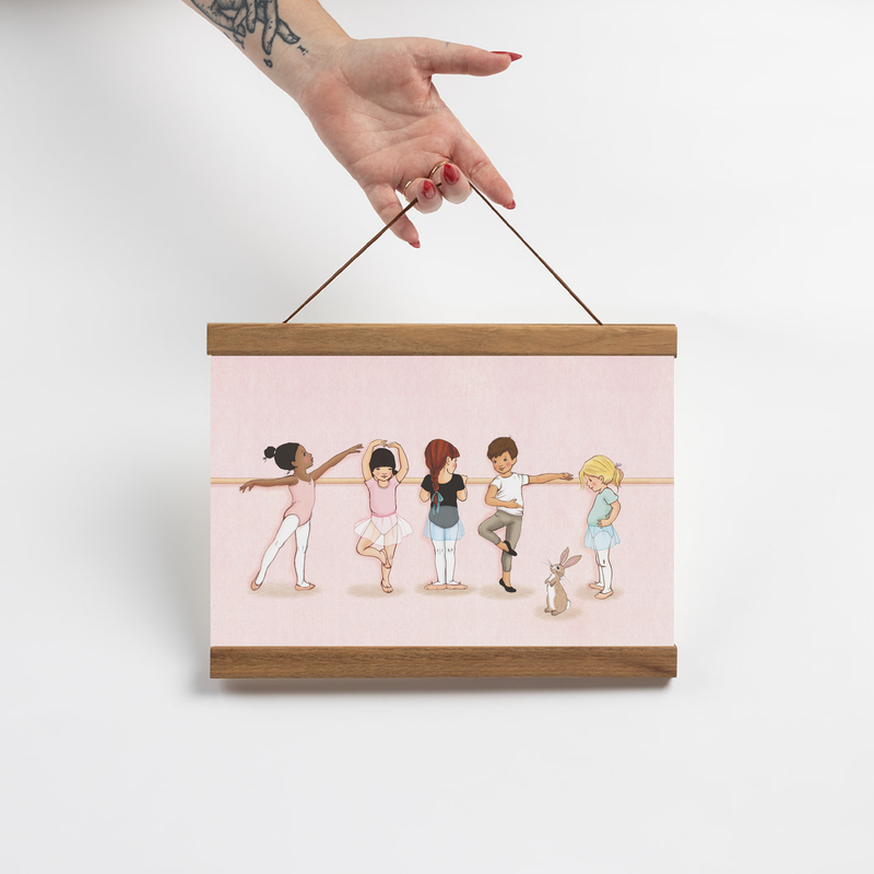 פרינט: Ballet Studio A4