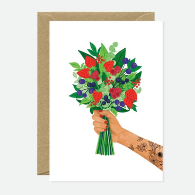 כרטיס ברכה: Berries Bouquet