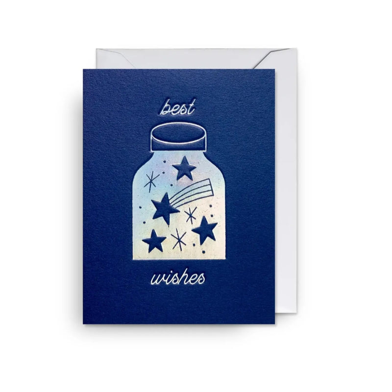 מיני כרטיס ברכה: Best Wishes