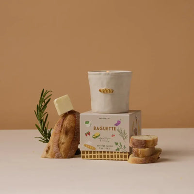 נר: Bistro French Baguette-Rosmary & Thyme