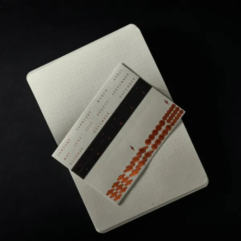 סט 3 מחברות כריכה רכה : Bullet Journal Black 