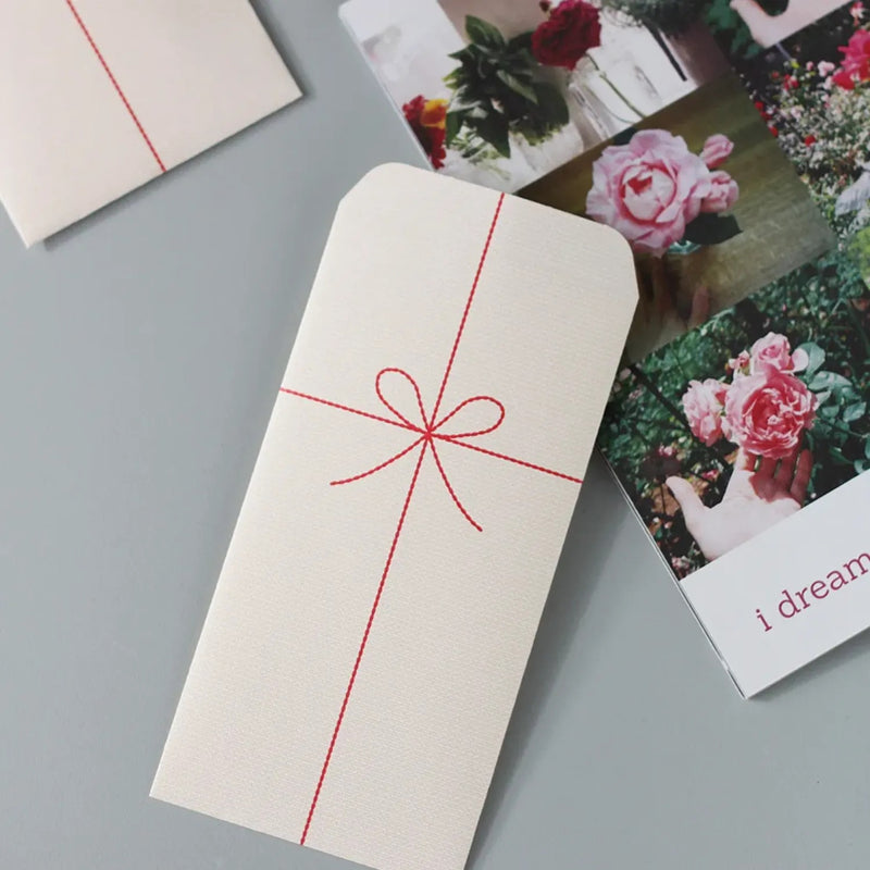מעטפת נייר: Ribbon Red