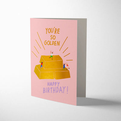 כרטיס ברכה: Golden
