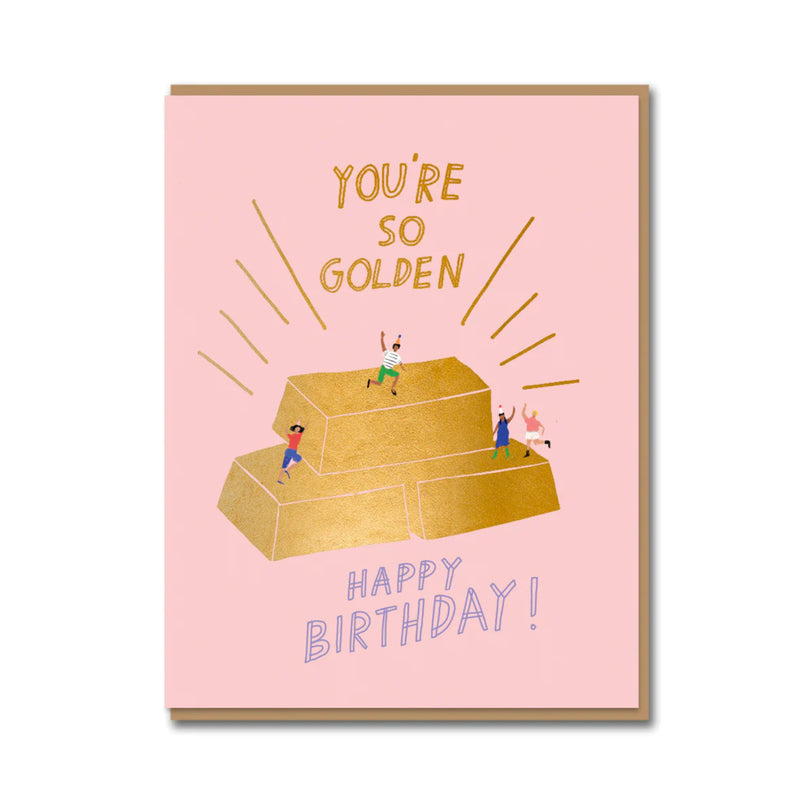 כרטיס ברכה: Golden