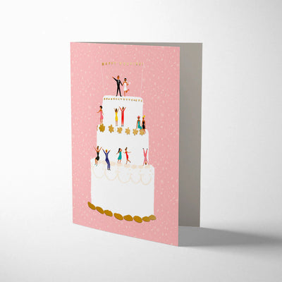 כרטיס ברכה: Wedding Cake 
