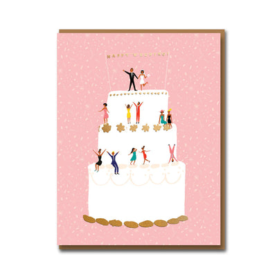 כרטיס ברכה: Wedding Cake 