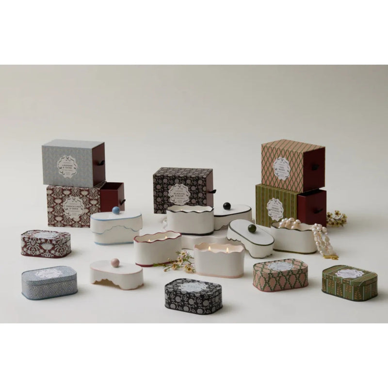 נר : Cherie, Blue Lavender & Thyme 