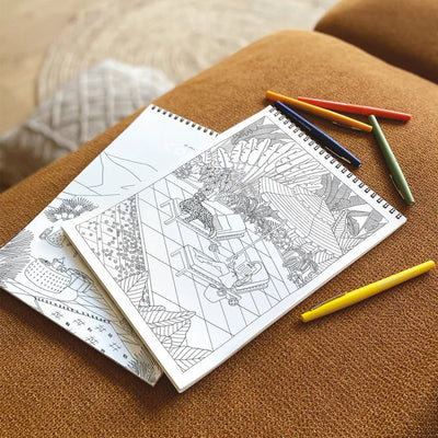 חוברת צביעה: Bliss & Botanicals