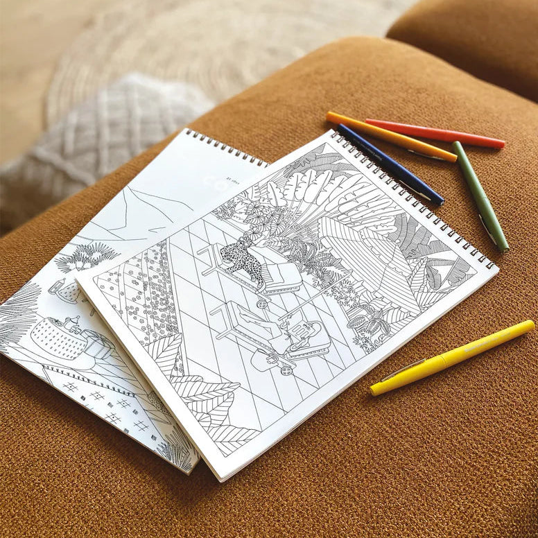 חוברת צביעה: Bliss & Botanicals