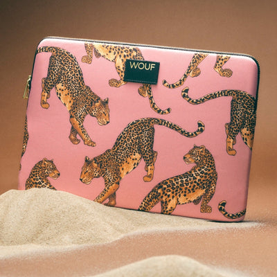 תיק למחשב ״16 & ״15: Blush Leopard