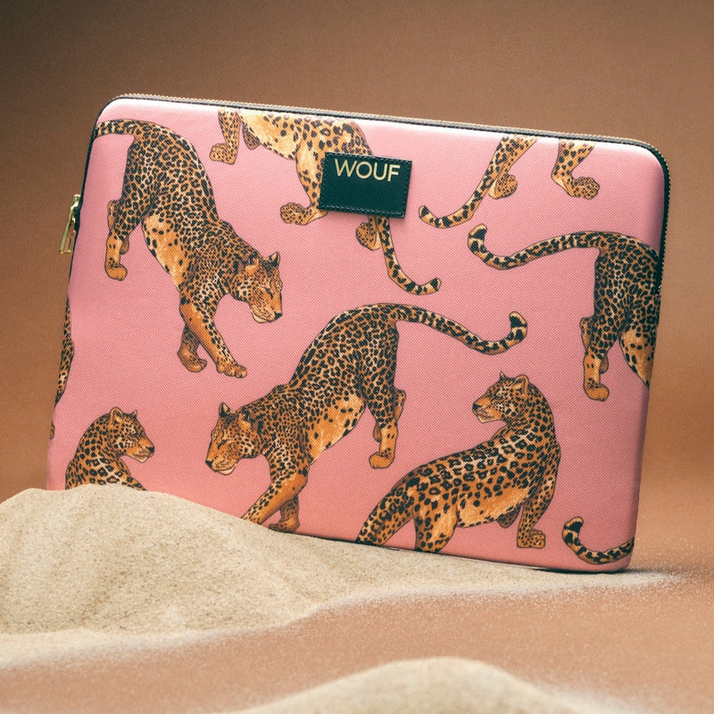 תיק למחשב ״16 & ״15: Blush Leopard