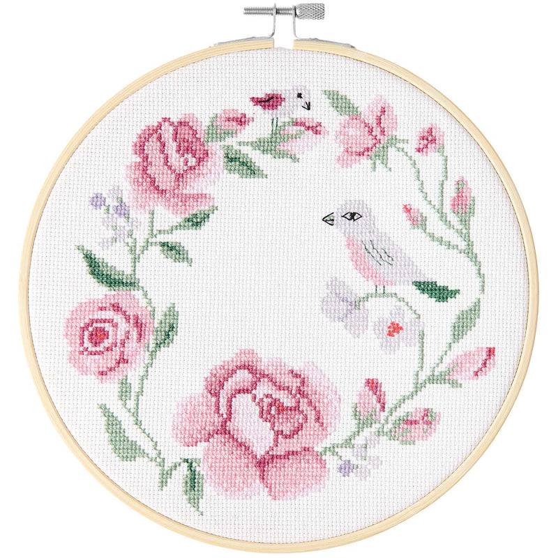 ערכת רקמה: Wreath Of Roses