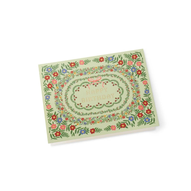 מארז 8 כרטיסי ברכה: Rosette Birthday