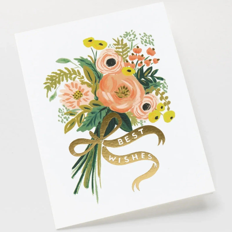 מארז 8 כרטיסי ברכה: Best Wishes Bouquet
