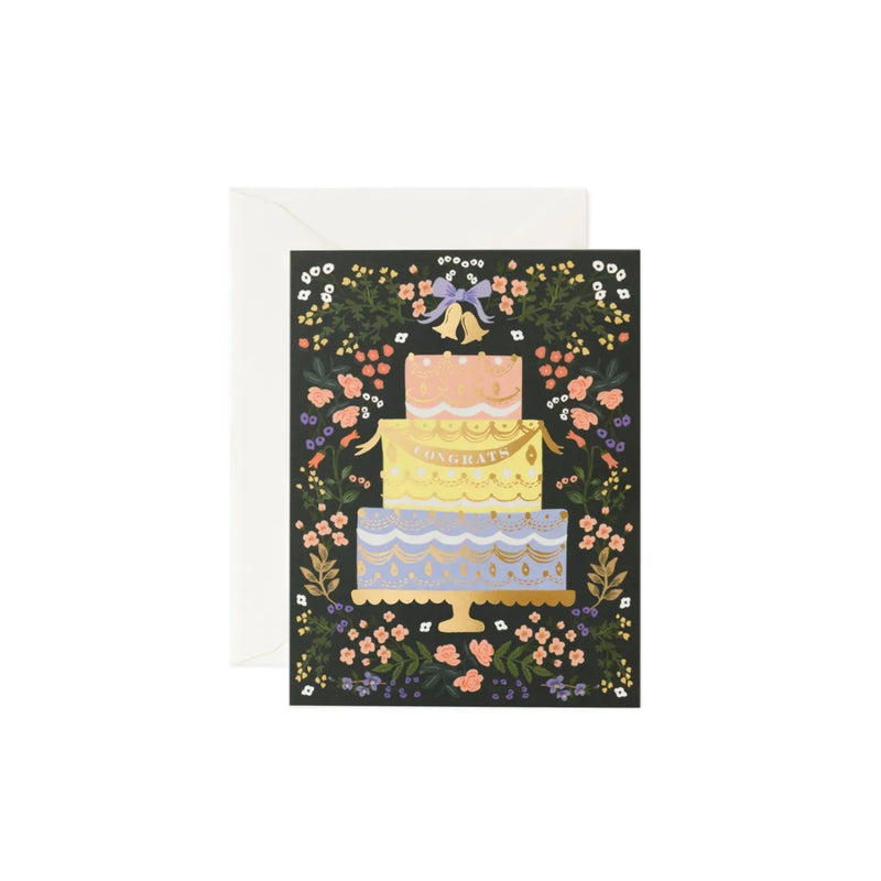 מארז 8 כרטיסי ברכה: Woodland Wedding Cake