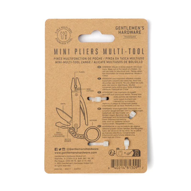 מחזיק מפתחות: Mini Pliers Multi-Tool