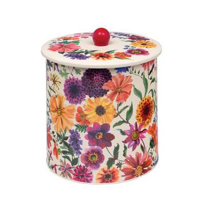 קופסת פח עגולה: Garden Flowers