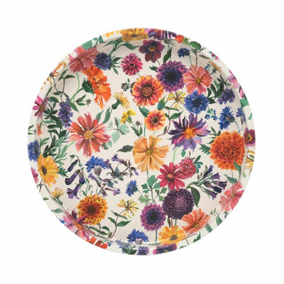 מגש מתכת: Garden Flowers