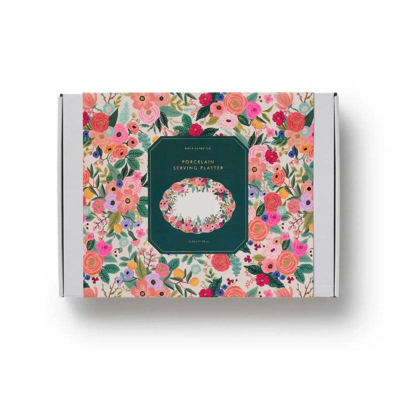 מגש פורצלן: Garden Party 