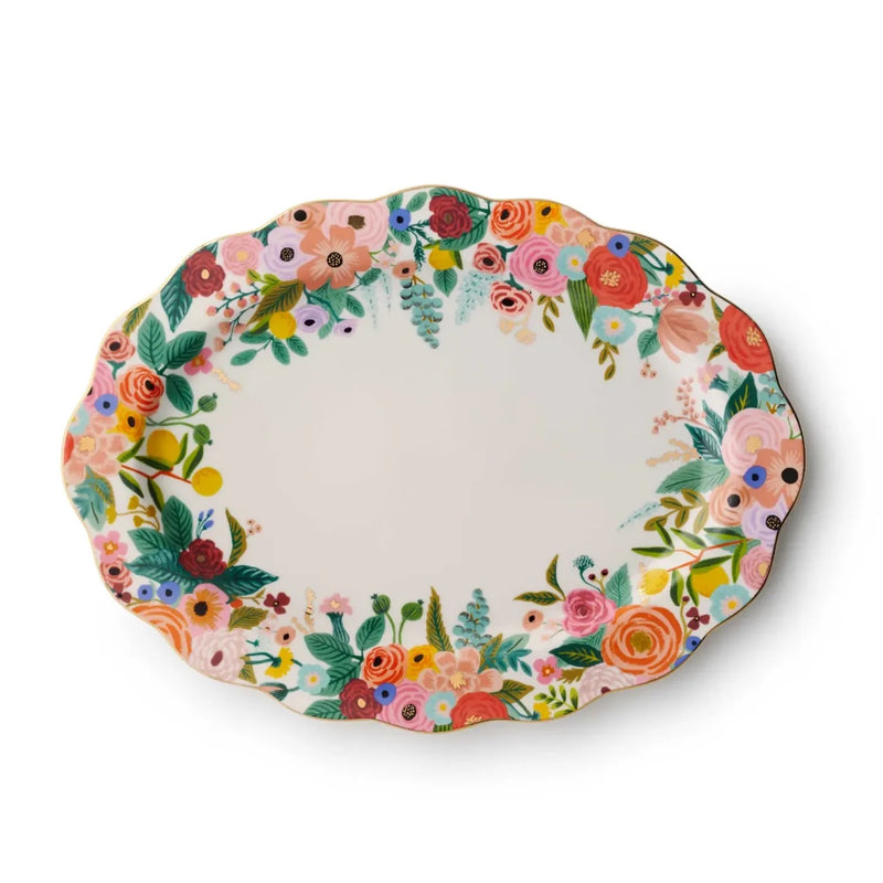 מגש פורצלן: Garden Party 