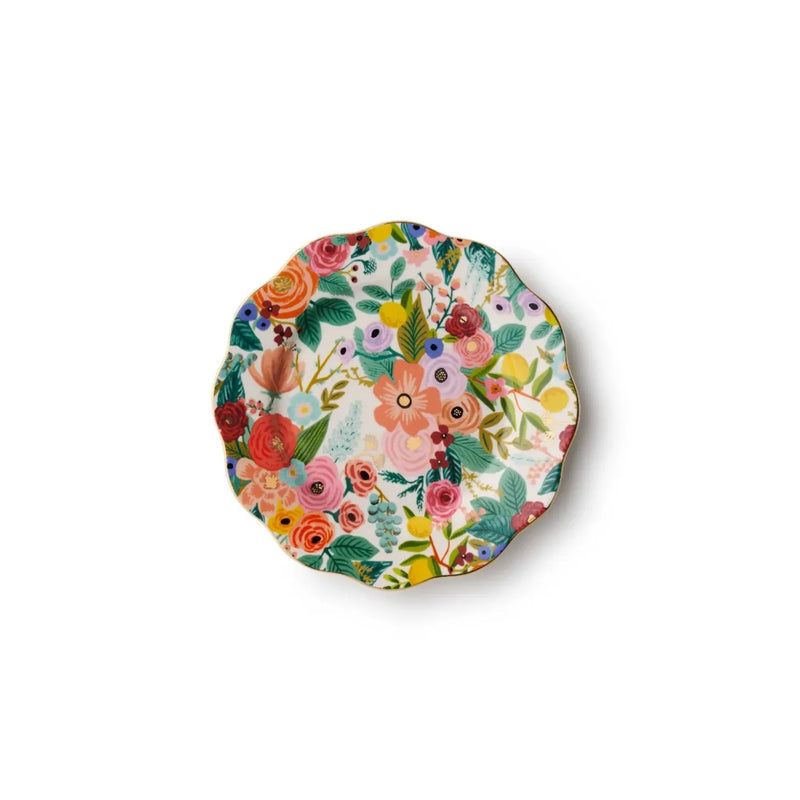 סט צלחות קינוח: Garden Party