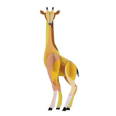 יצירה בנייר: Giraffe