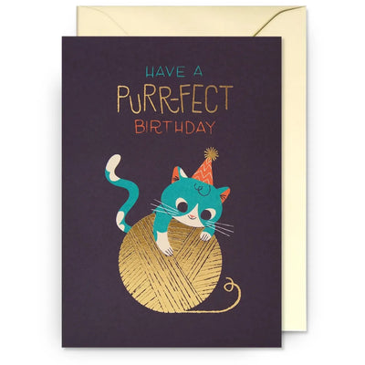 כרטיס ברכה: To A Purr-fect