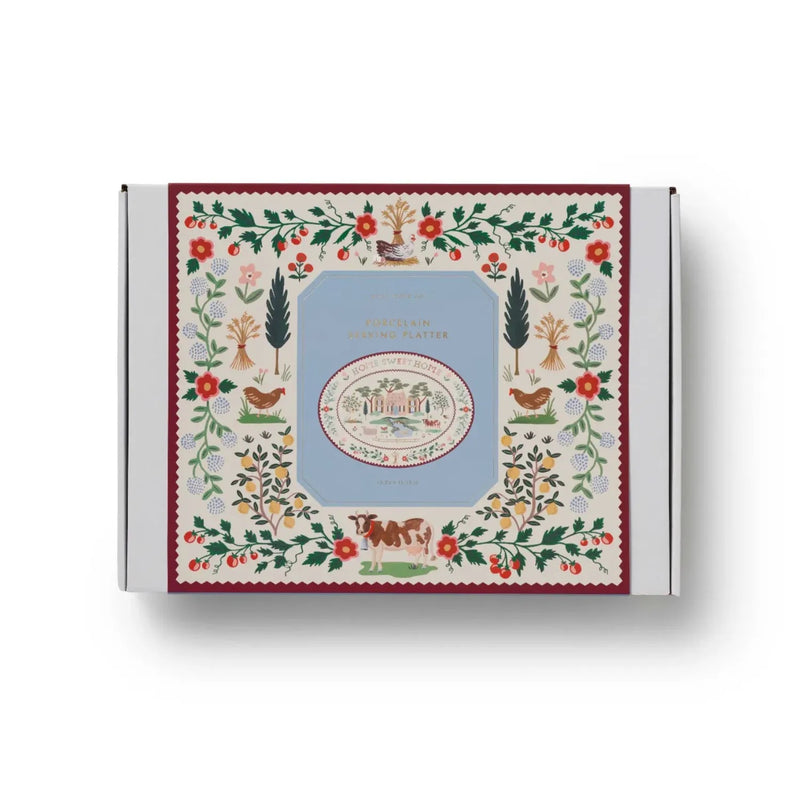 מגש פורצלן: Home Sweet Home 